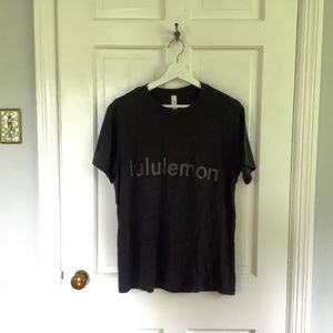 LuLuMon black t shirt